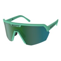 Очки SCOTT Sport Shield (soft teal green/green chrome)