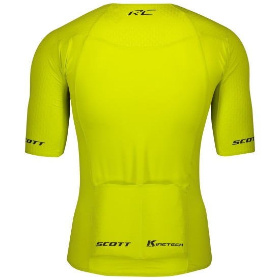 Джемпер (веломайка) SCOTT RC Premium Kinetech к/рук (sulphur yellow/black)