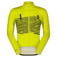 Джемпер SCOTT RC Team Warm утепленный д/рук (sulpher yellow)