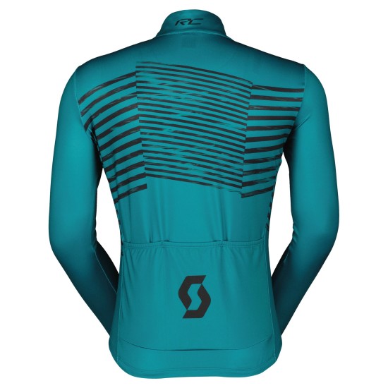 Джемпер SCOTT RC Team Warm утепленный д/рук (winter green)