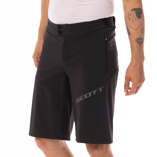 Шорты свободные SCOTT Endurance с памп. (black)