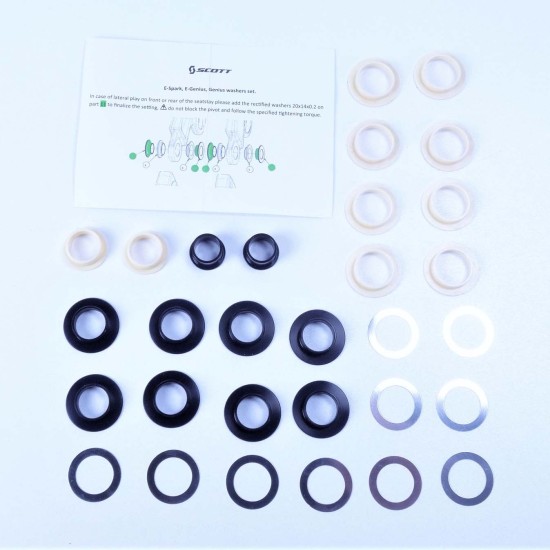 Ремкомплект для SCOTT Spark, Genius, E (бушинги IGUS) >18