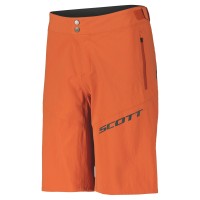 Шорты свободные SCOTT Endurance с памп. (blaze orange)