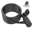 Замок Syncros Masset Coil Cable Key lock black Замок Syncros Masset Coil Cable Key lock black