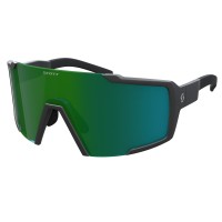 Очки SCOTT Shield Compact (black matt / green chrome)