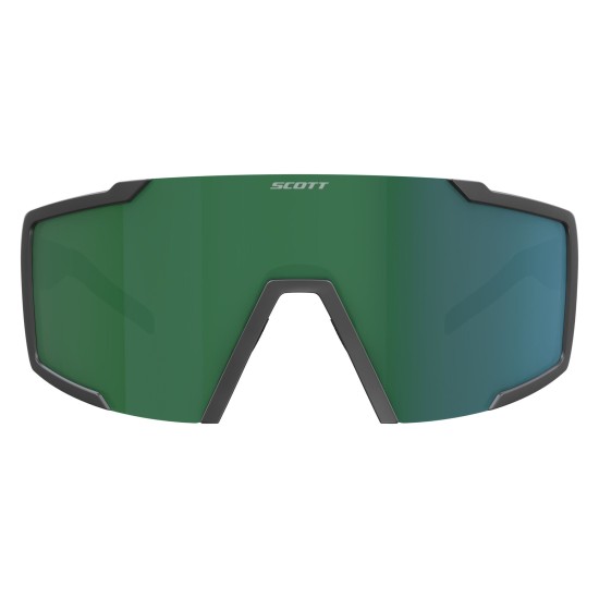 Очки SCOTT Shield Compact (black matt / green chrome)