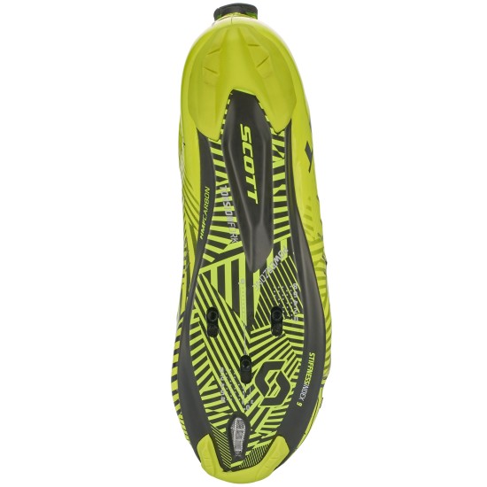 Велообувь SCOTT Road Tri Carbon (gloss sulphur yellow/black)