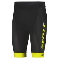 Шорты SCOTT RC Team ++ (black/sulphur yellow)