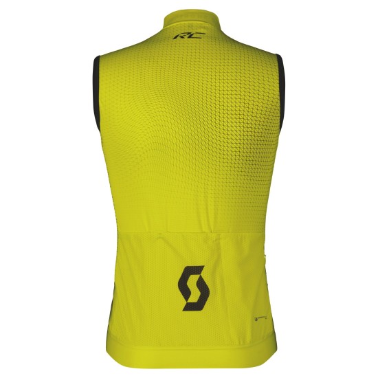 Джемпер (жилет) SCOTT RC Pro без рукавов (sulphur yellow/black)