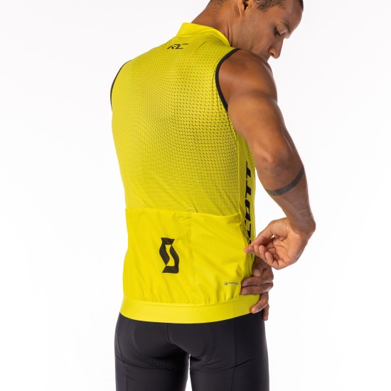 Джемпер (жилет) SCOTT RC Pro без рукавов (sulphur yellow/black)
