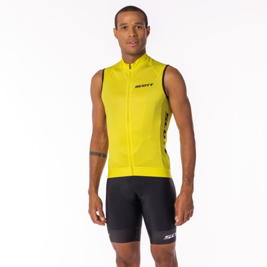 Джемпер (жилет) SCOTT RC Pro без рукавов (sulphur yellow/black)
