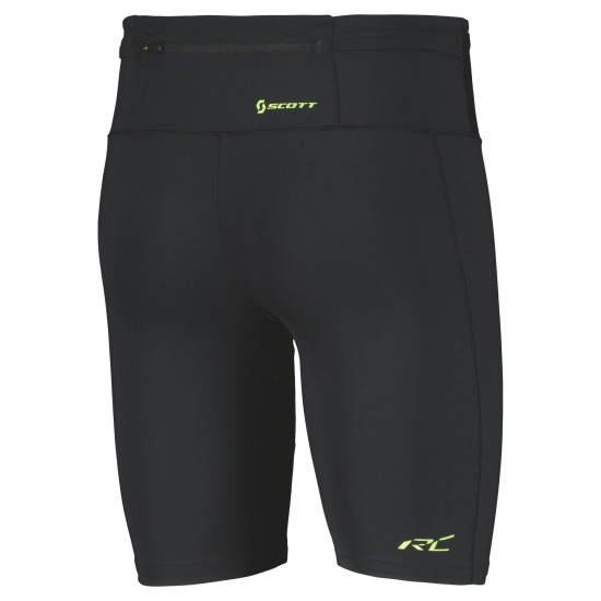 Шорты облегающие SCOTT RC Run (black/yellow)