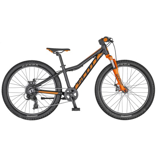 Велосипед SCOTT Scale 24 disc black/orange (2020)