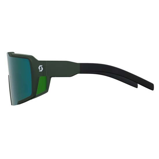 Очки SCOTT Shield (kaki green/green chrome)