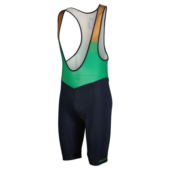Шорты с лямк. SCOTT RC Team ++ (dark blue/amazon green)