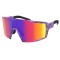 Очки SCOTT Shield (black/swish purple teal chrome)