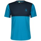 Джемпер SCOTT Trail Flow DRI к/рук atlantic blue/midnight blue Джемпер SCOTT Trail Flow DRI к/рук atlantic blue/midnight blue