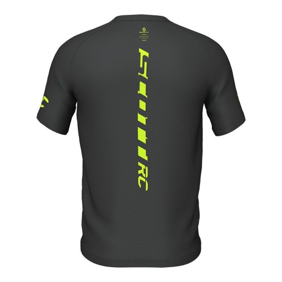 Футболка беговая SCOTT RC Run кор./рук (black/yellow)