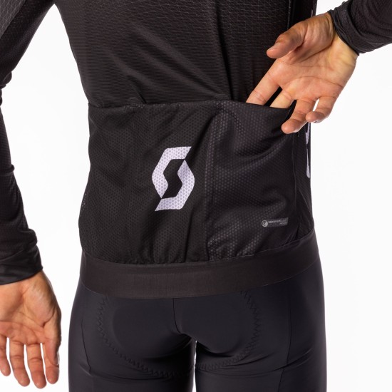 Джемпер SCOTT RC Pro с длин.рукавом (black/white)