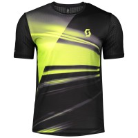 Футболка беговая SCOTT RC Run кор./рук (black/yellow)