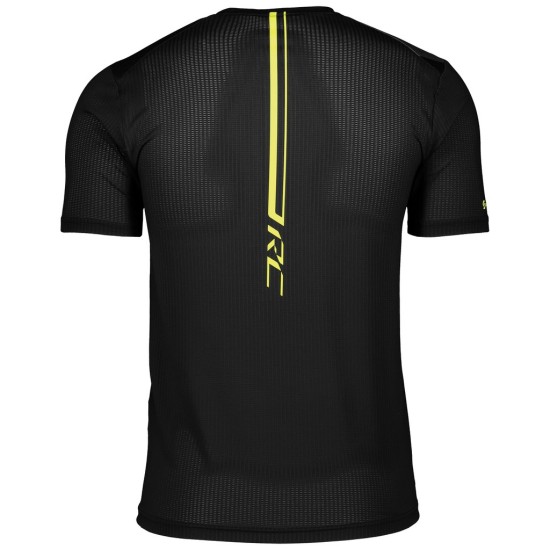 Футболка беговая SCOTT RC Run кор./рук (black/yellow)