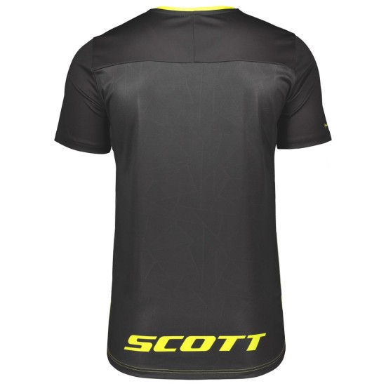 Джемпер (веломайка) SCOTT Trail Tech кор./рук (black/sulphur yellow)