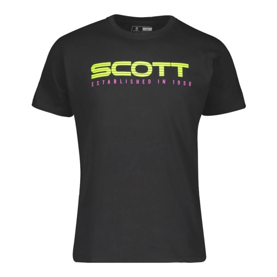 Футболка SCOTT 60 Years Anniversary к/рук (black)