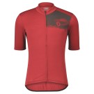 Джемпер (веломайка) SCOTT Gravel Merino к/рук (red/grey) Джемпер (веломайка) SCOTT Gravel Merino к/рук (red/grey)