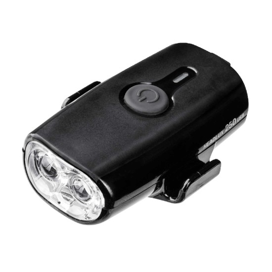 Фара передняя Topeak Headlux 250 USB (black)