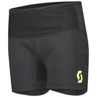 Шорты женские облегающие SCOTT Tight RC Run (black/yellow)