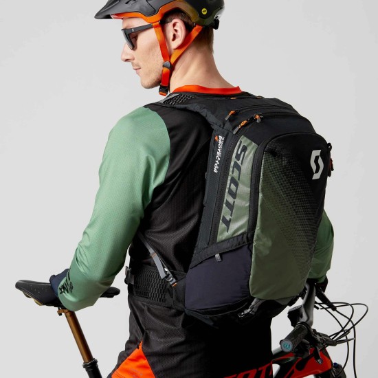 Рюкзак SCOTT Trail Protect Evo FR' 20 (caviar black/dark green)