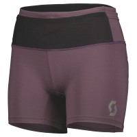 Шорты женские облегающие SCOTT Tight RC Run (dark purple/black)