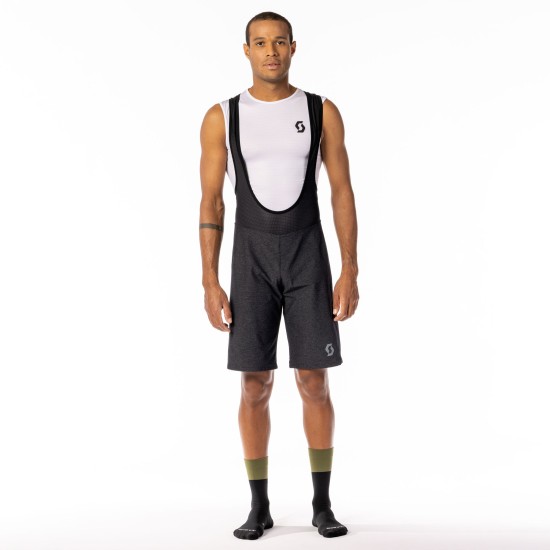 Шорты SCOTT Gravel Hybrid +++ (black/dark grey)