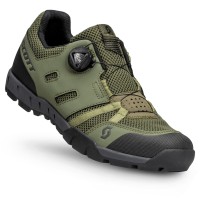 Велообувь контактная SCOTT Sport Crus-r Boa (fir green/black)