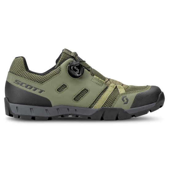 Велообувь контактная SCOTT Sport Crus-r Boa (fir green/black)