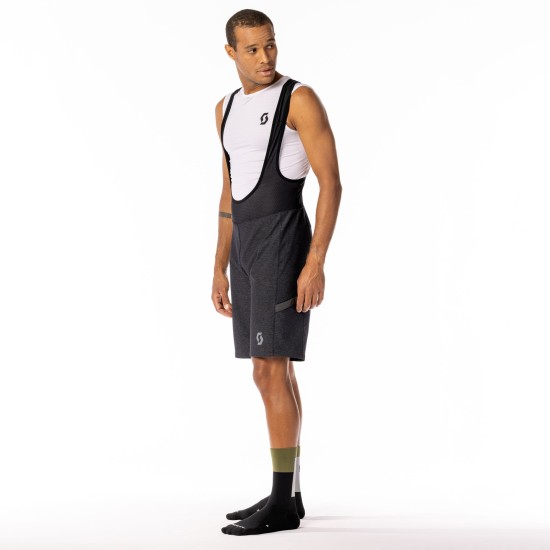 Шорты SCOTT Gravel Hybrid +++ (fir green/black)