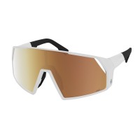 Очки SCOTT Pro Shield LS (white matt / AMP LS gold chrome S1-3)