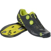 Велообувь SCOTT Road RC (matt black/sulphur yellow)