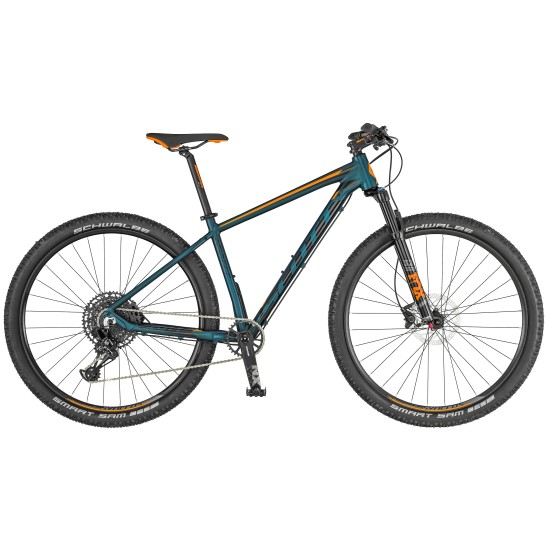 Велосипед SCOTT Aspect 900 cobalt green/orange (2019)