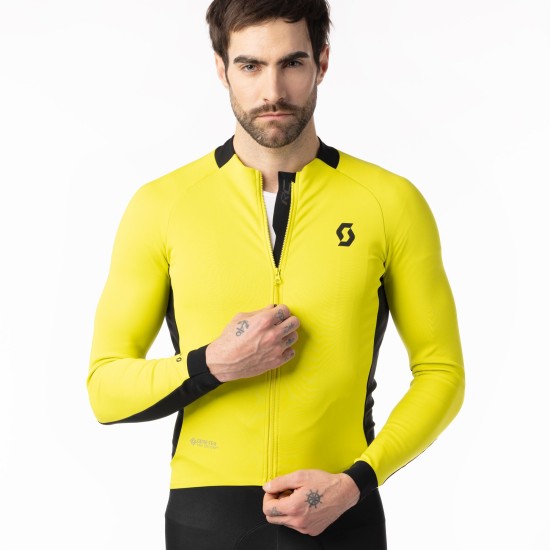 Куртка SCOTT RC Pro Warm GTX WS (sulphur yellow/black)