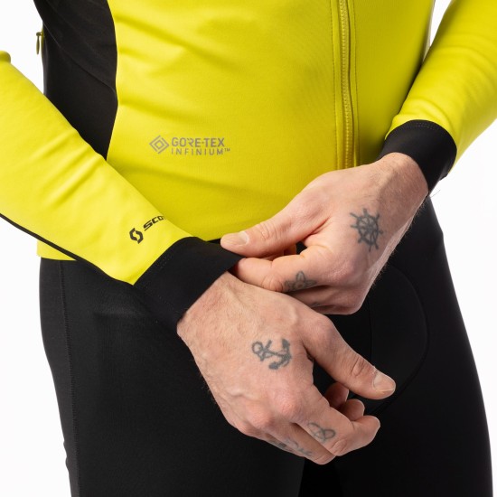 Куртка SCOTT RC Pro Warm GTX WS (sulphur yellow/black)