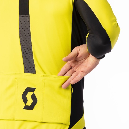Куртка SCOTT RC Pro Warm GTX WS (sulphur yellow/black)