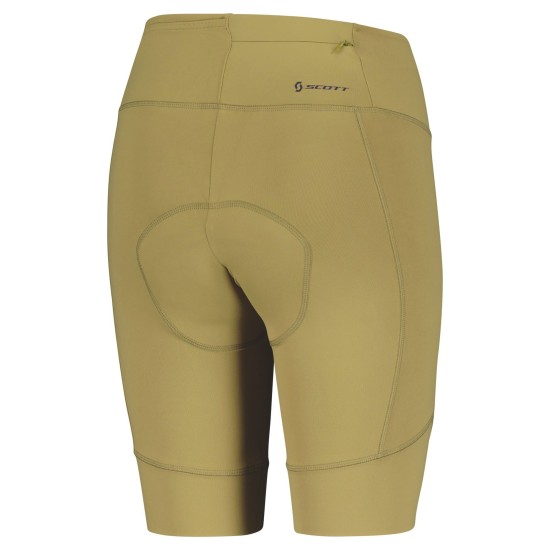 Шорты SCOTT женские Endurance 10 +++ (mud green/dark purple)