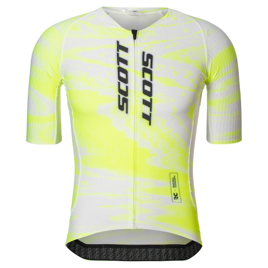 Джемпер SCOTT RC Ultd Aero SS (safety yellow/white)
