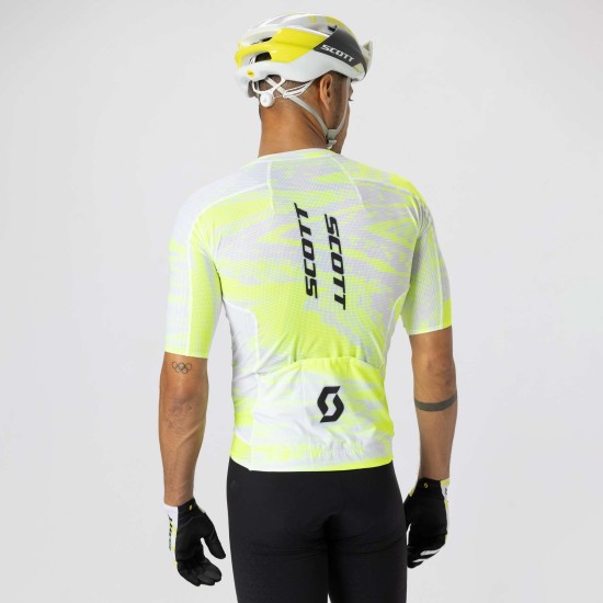 Джемпер SCOTT RC Ultd Aero SS (safety yellow/white)