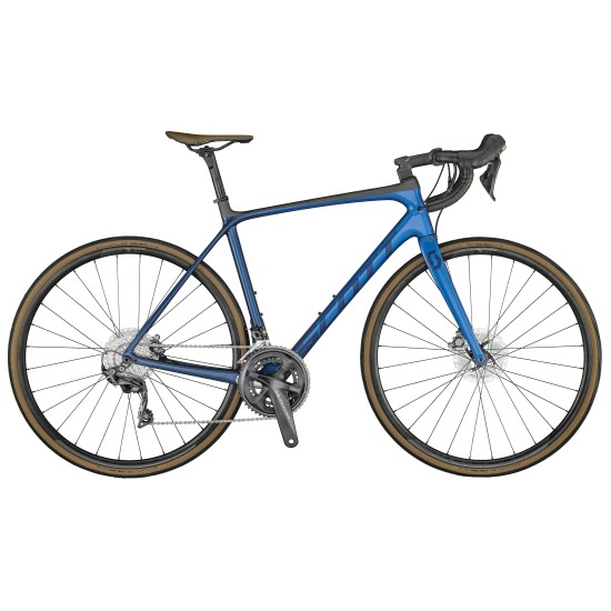 Велосипед SCOTT Addict 10 disc marine blue (2021)