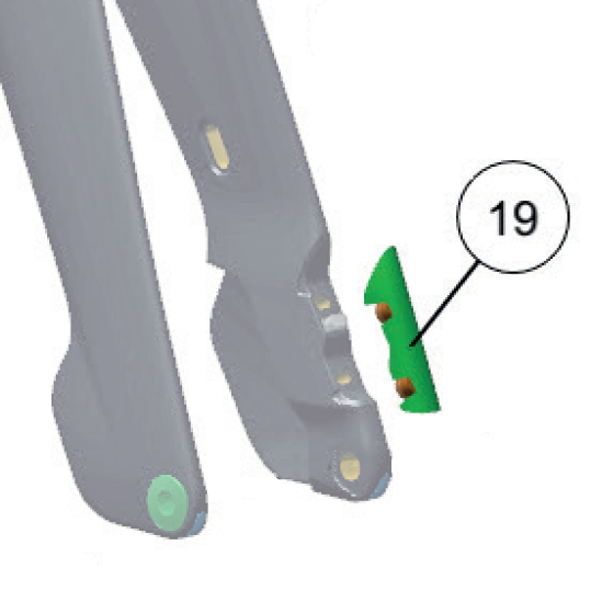 Крышка пер.торм. SCOTT Plasma 6 (prism green purp)