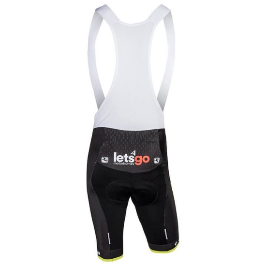 Шорты с лямк. Mitchelton SCOTT Vero Pro black/sulphur yellow