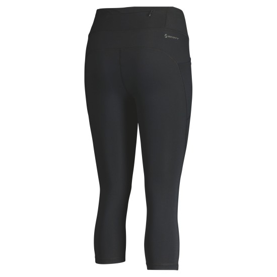 Брюки (тайтсы) женские облегающие 3/4 Endurance (black)
