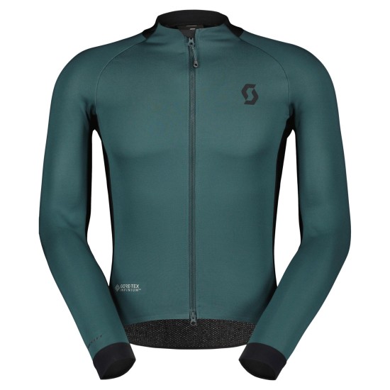 Куртка SCOTT RC Pro Warm GTX WS LTD (black/aruba green)